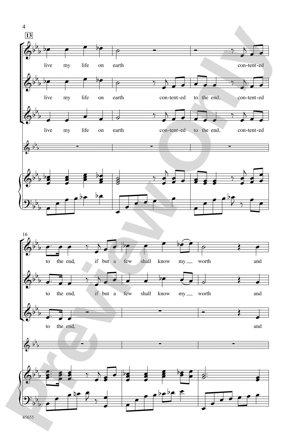 Call Me Friend: SSA Choral Octavo