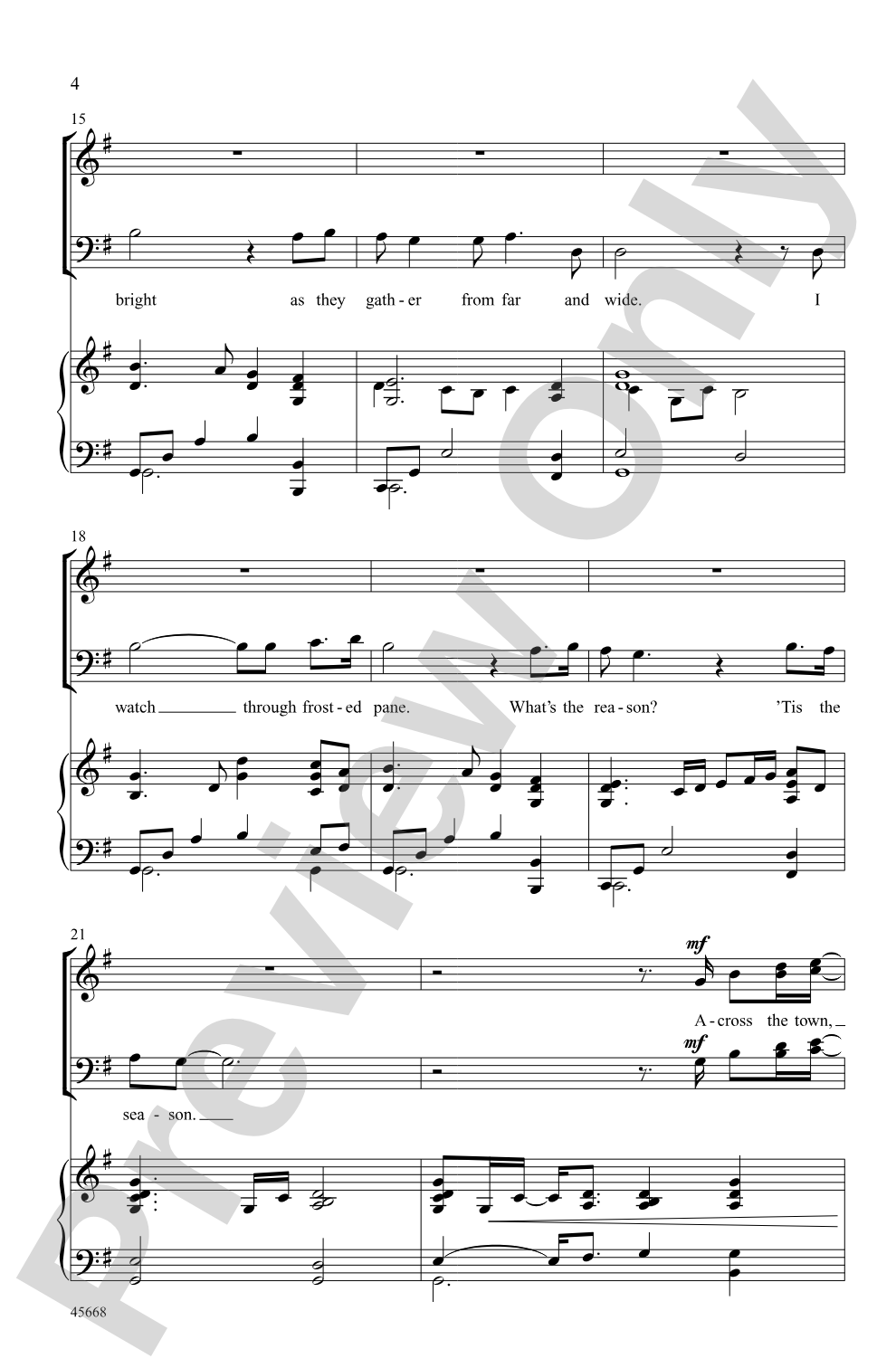 Love Has Come Again: SATB Choral Octavo