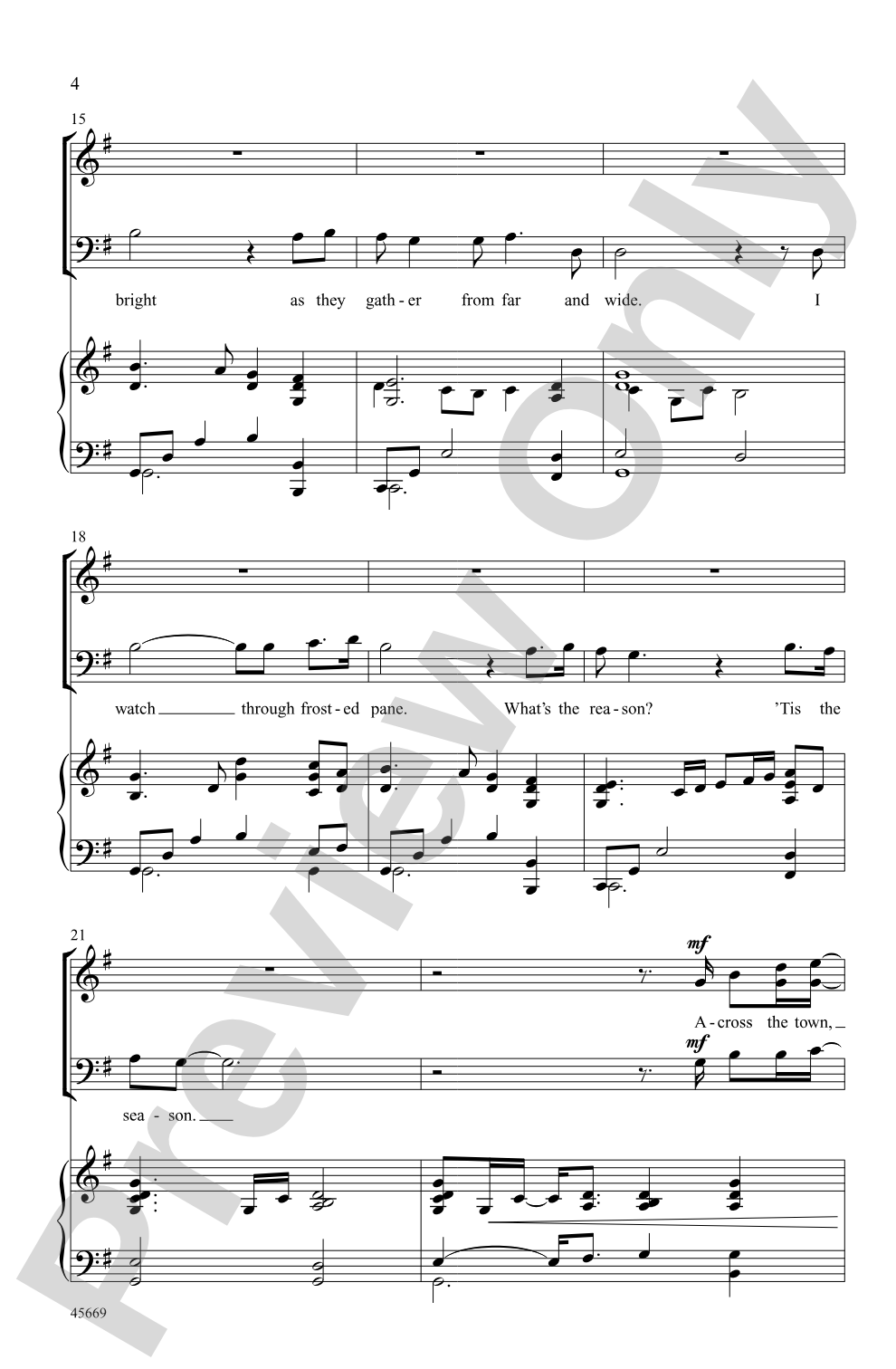 Love Has Come Again: SAB Choral Octavo