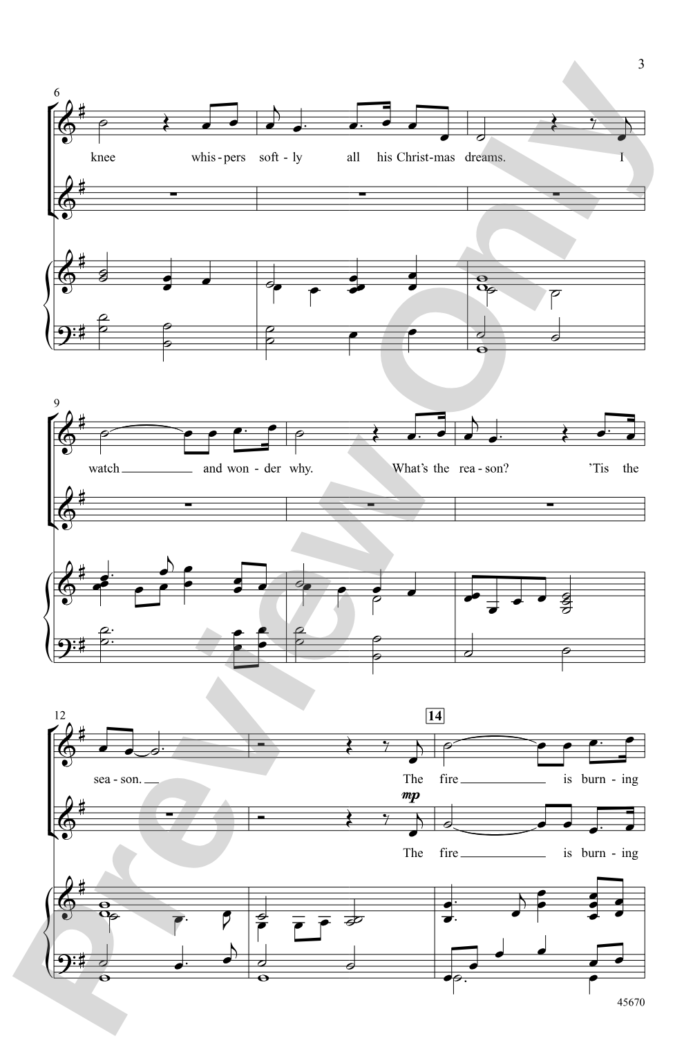 Love Has Come Again: SSA Choral Octavo