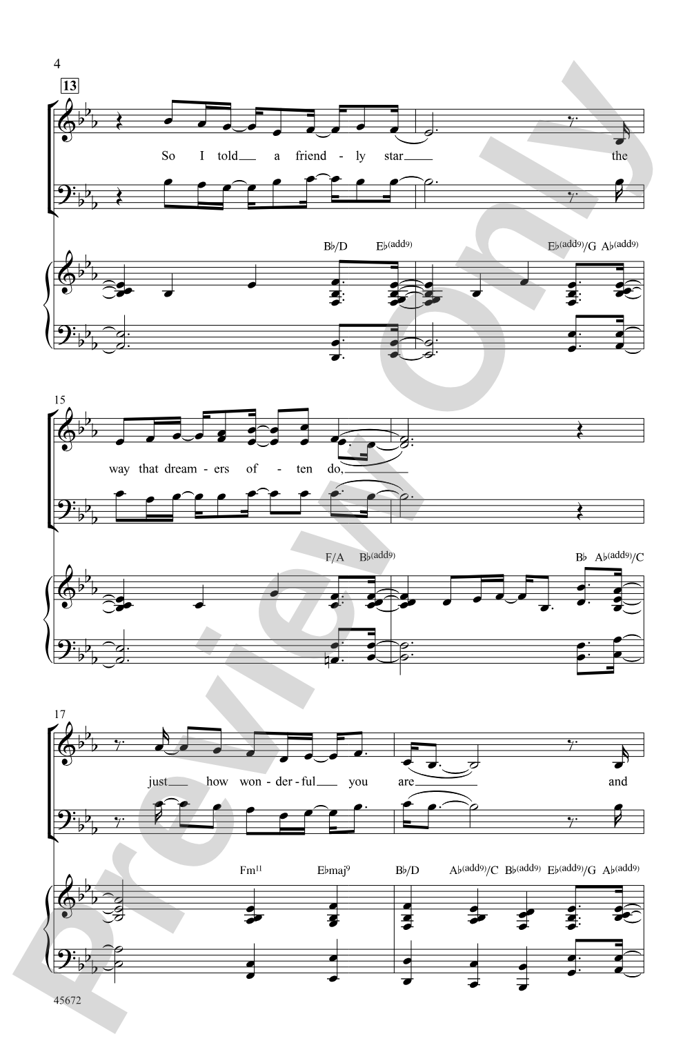 Secret Love: SATB Choral Octavo