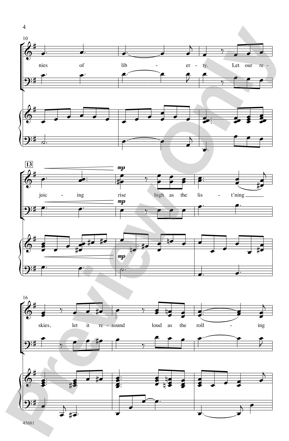 Lift Every Voice and Sing: SAB Choral Octavo