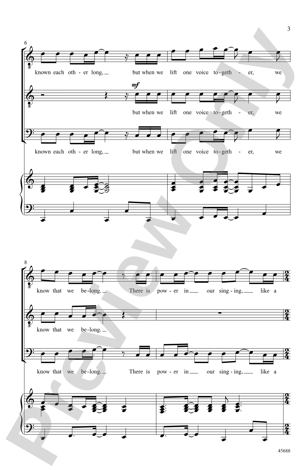 Brothers in Song: TTB Choral Octavo