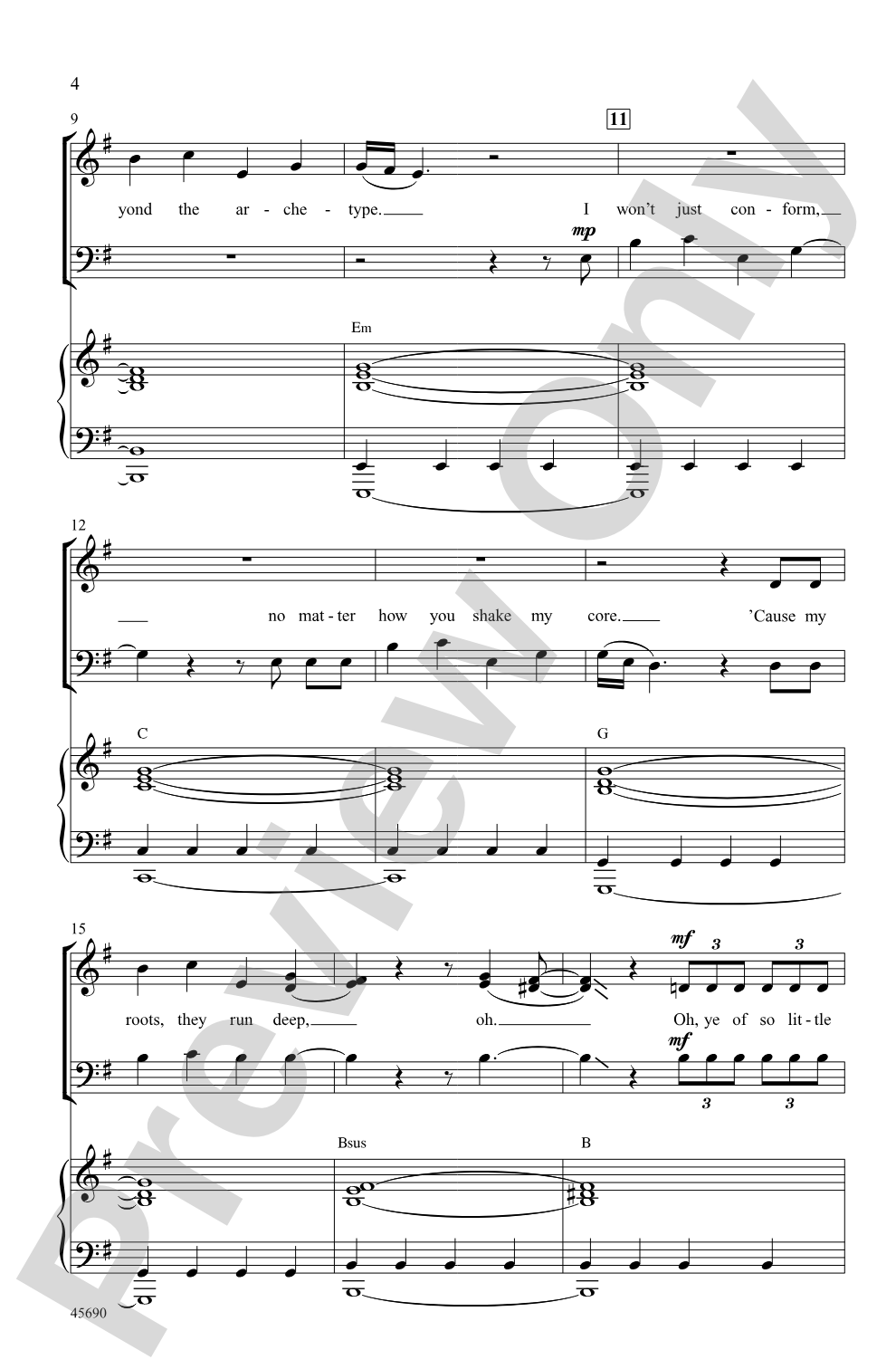 Rise: SATB Choral Octavo
