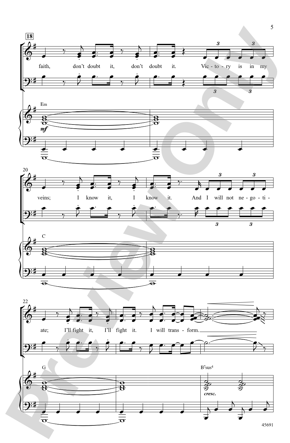 Rise: SAB Choral Octavo