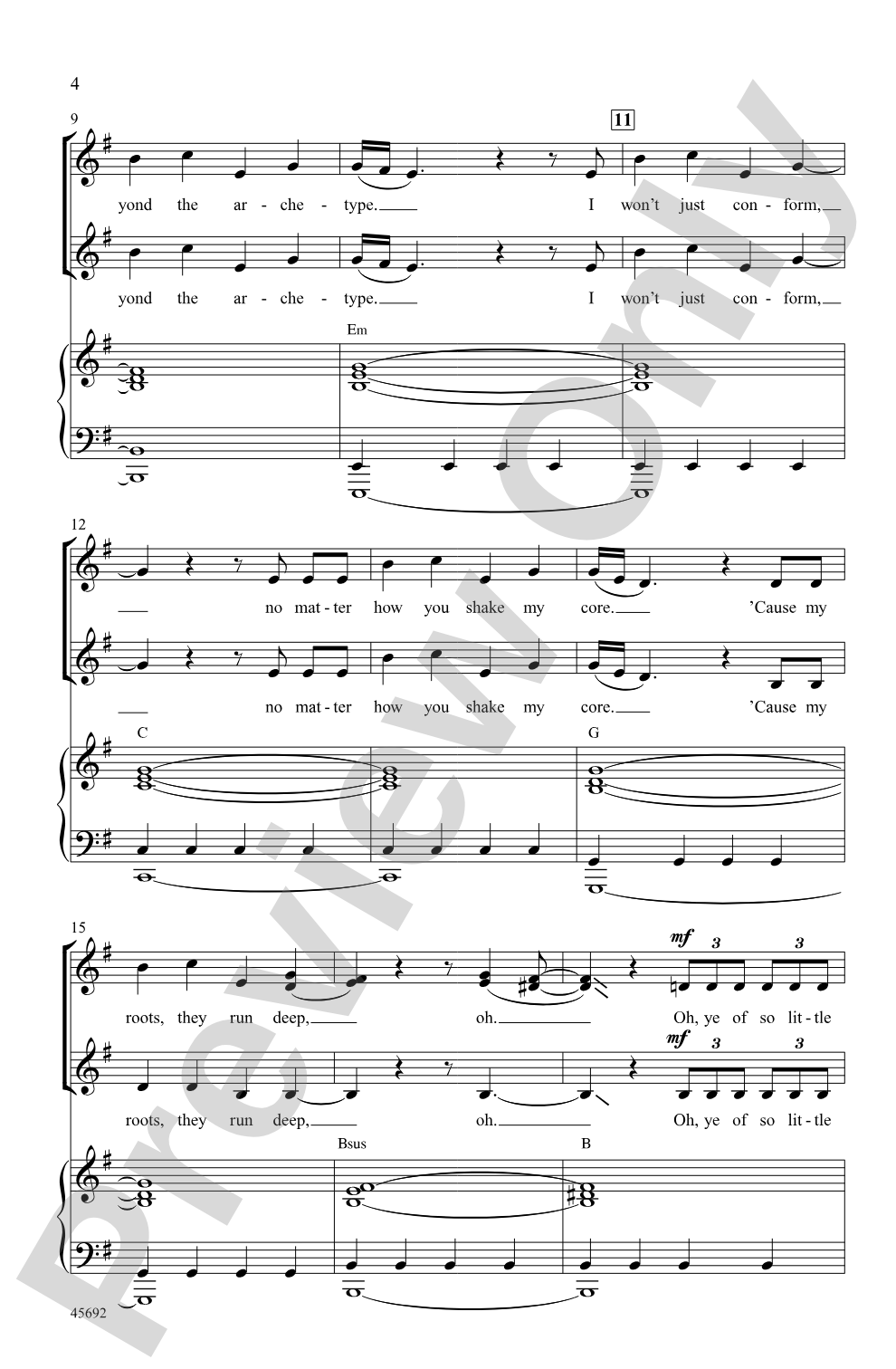 Rise: SSA Choral Octavo