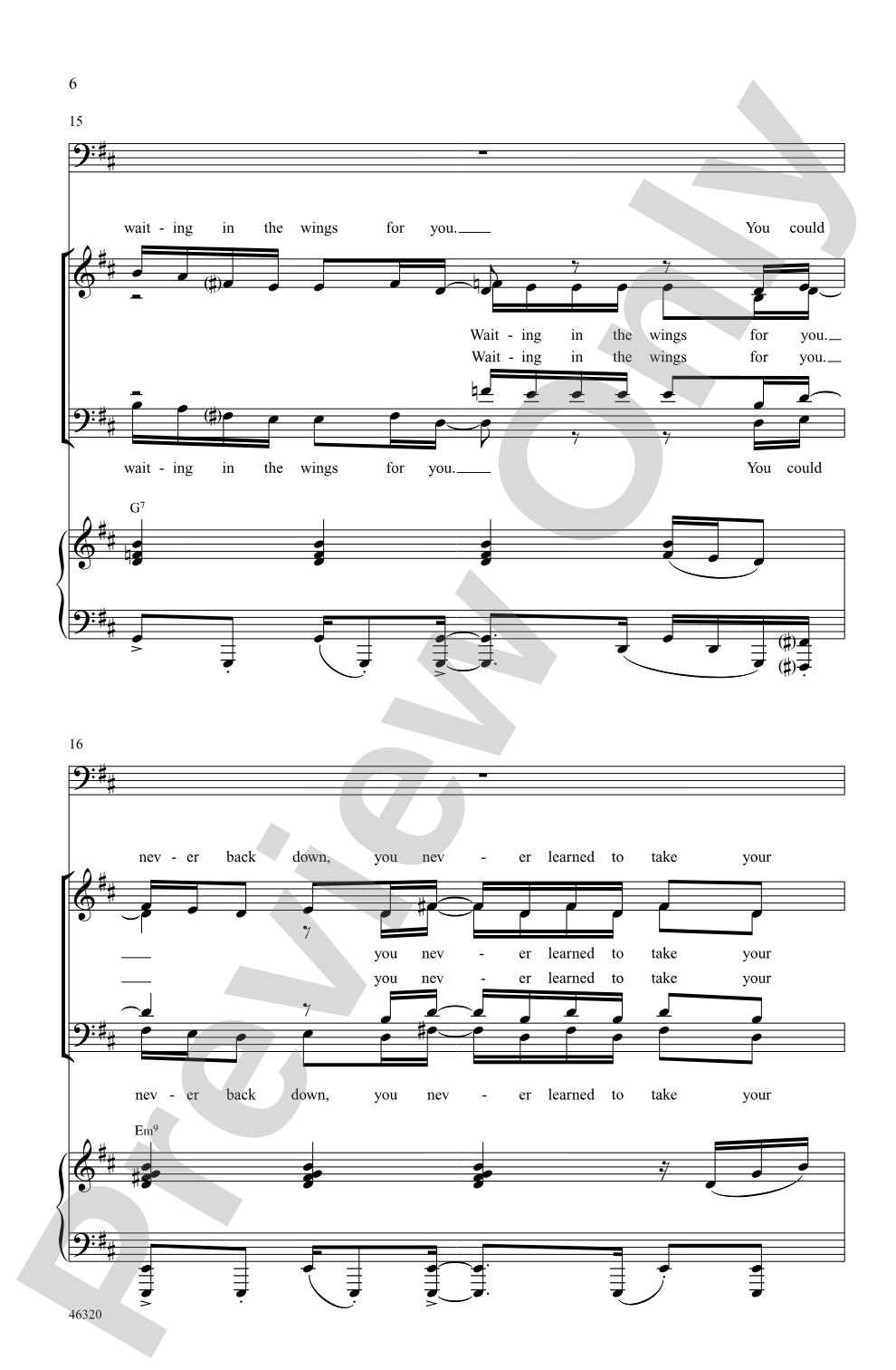 Hamilton: SATB Choral Octavo