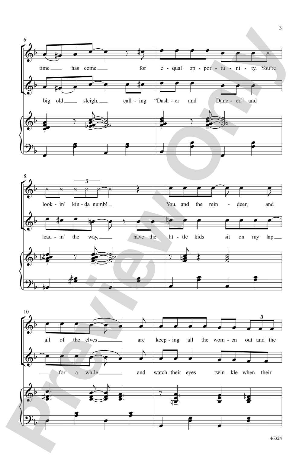 Mrs. Claus!: 2-Part Choral Octavo