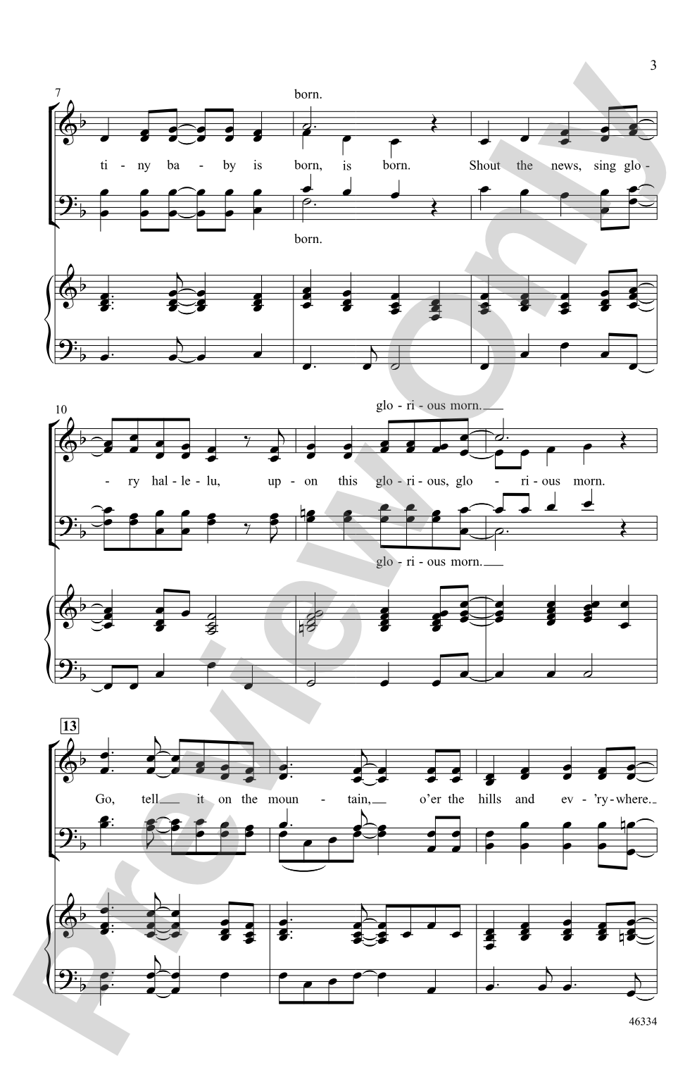 Shout the News!: SATB Choral Octavo