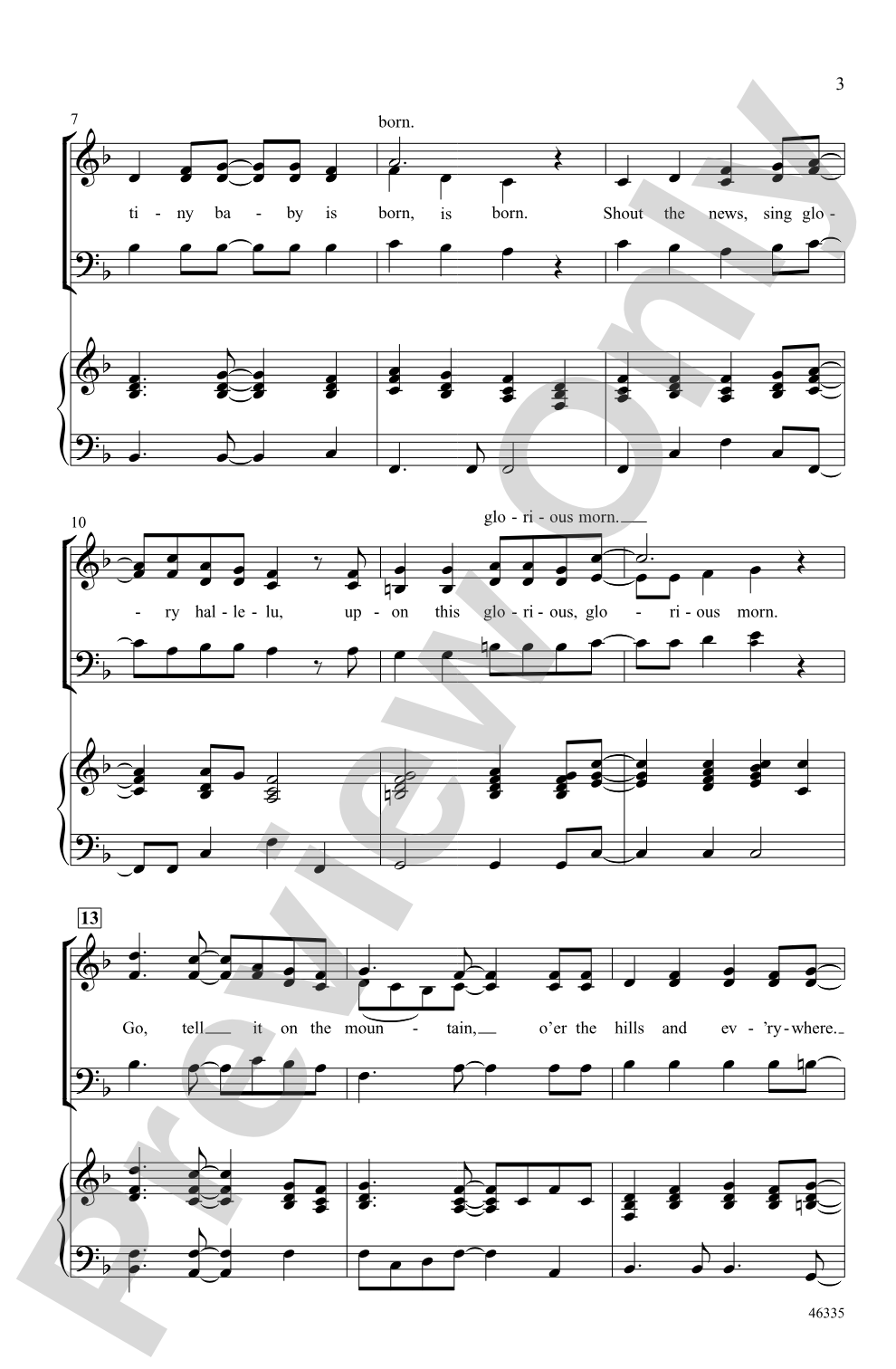 Shout the News!: 3-Part Mixed Choral Octavo