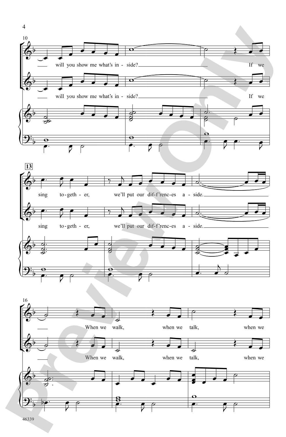 When We Sing: 2-Part Choral Octavo