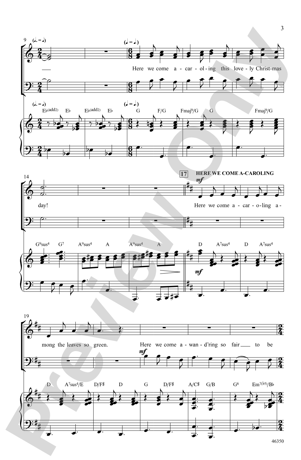 Carols, Bells, and Boughs of Holly!: SAB Choral Octavo