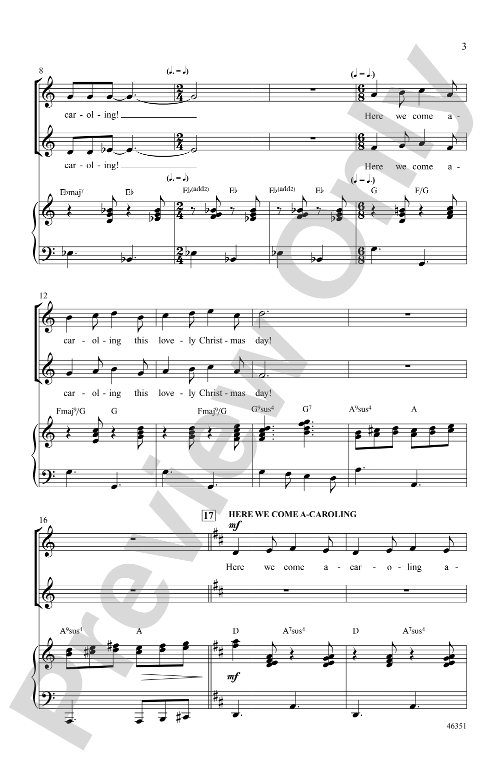 Carols, Bells, and Boughs of Holly!: 2-Part Choral Octavo