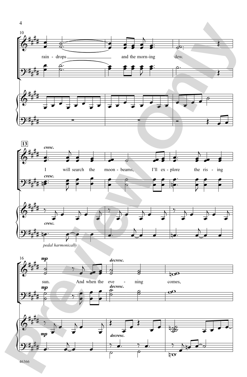 Count the Stars: SATB Choral Octavo