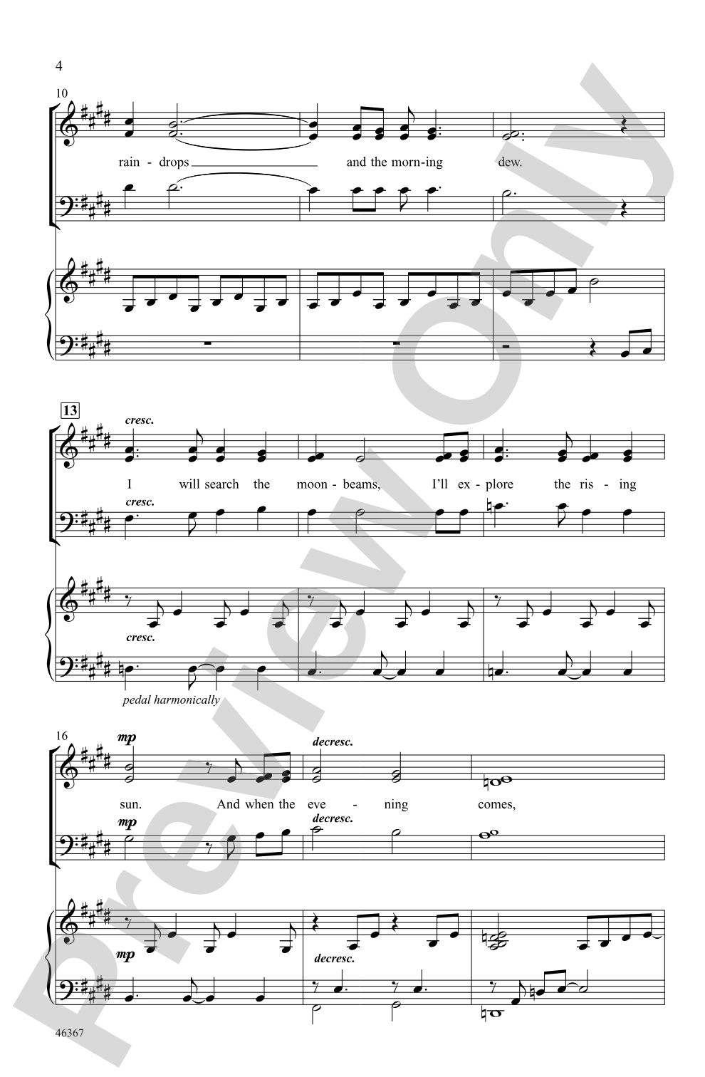 Count the Stars: SAB Choral Octavo