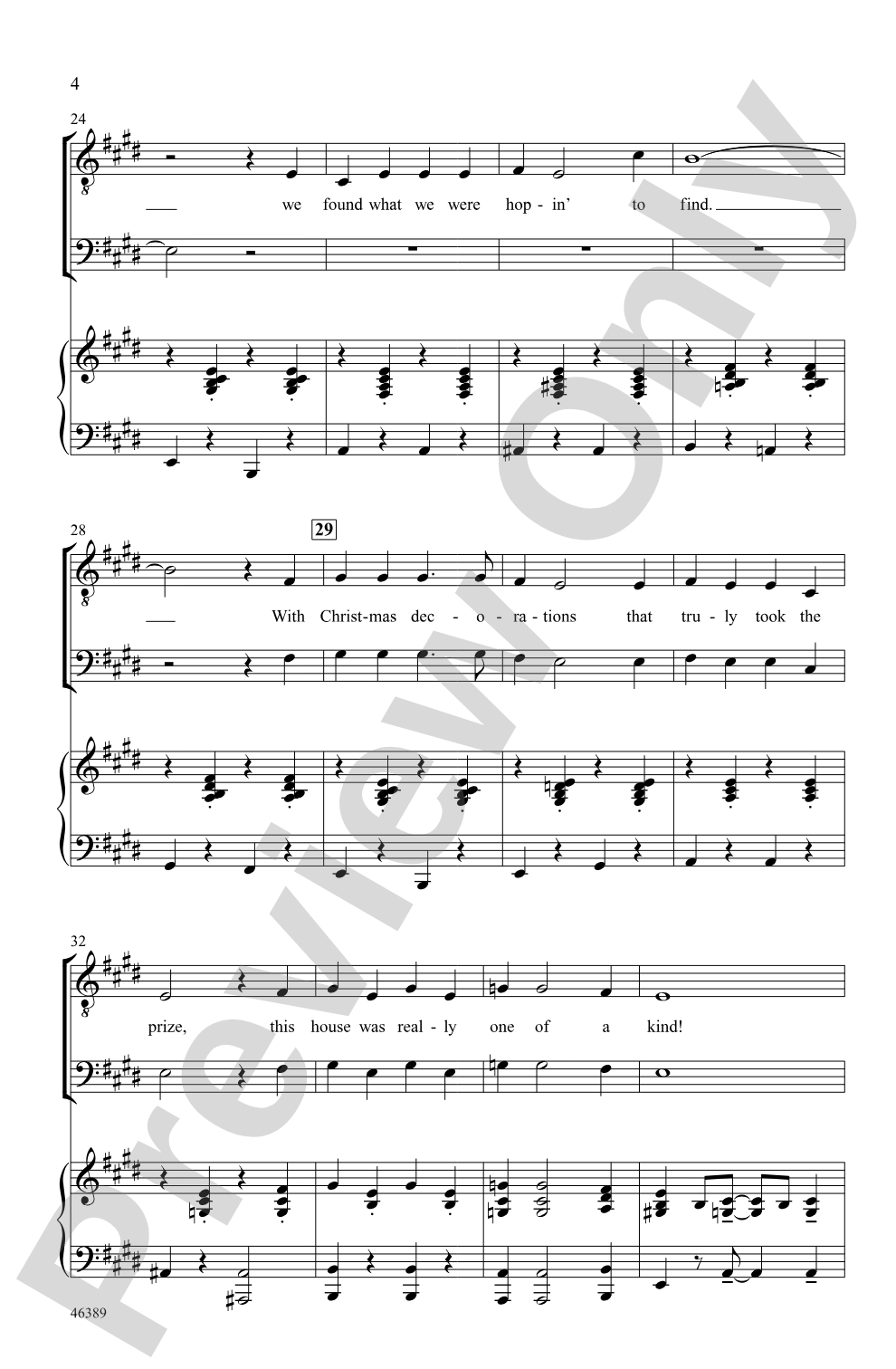 The Biggest Brightest Holiday Lights!: TB Choral Octavo