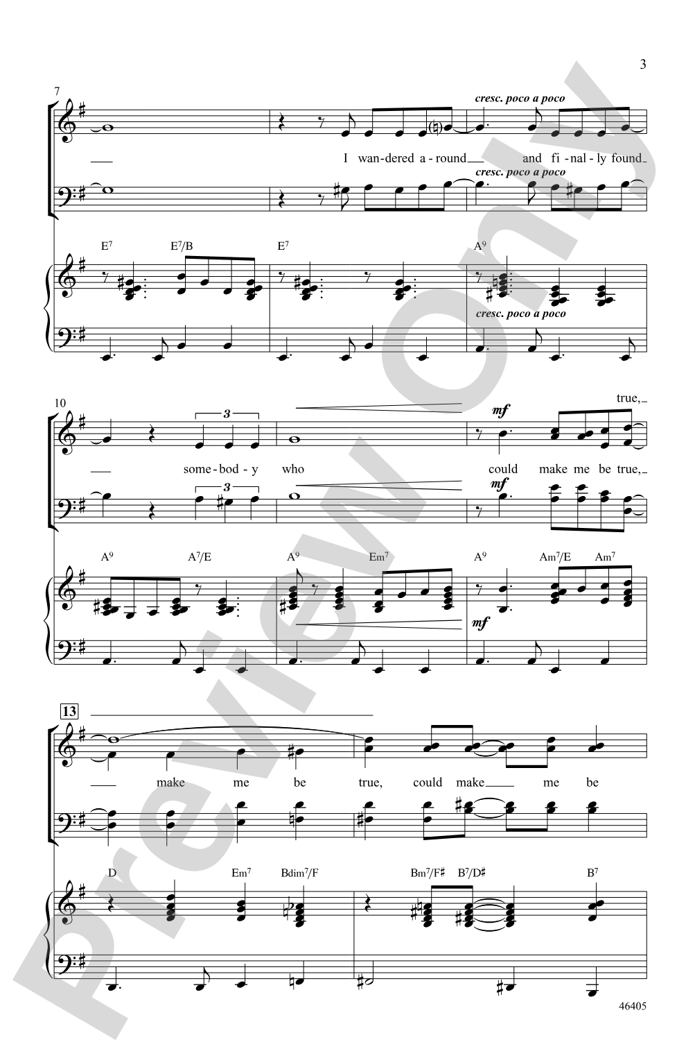 It Had to Be You: SATB Choral Octavo