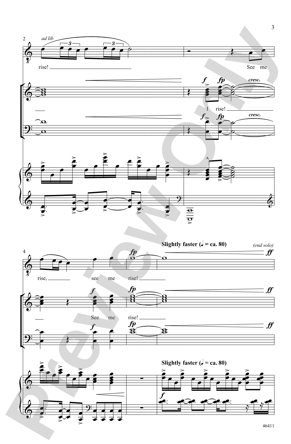 On the Pulse of Morning: SATB Choral Octavo