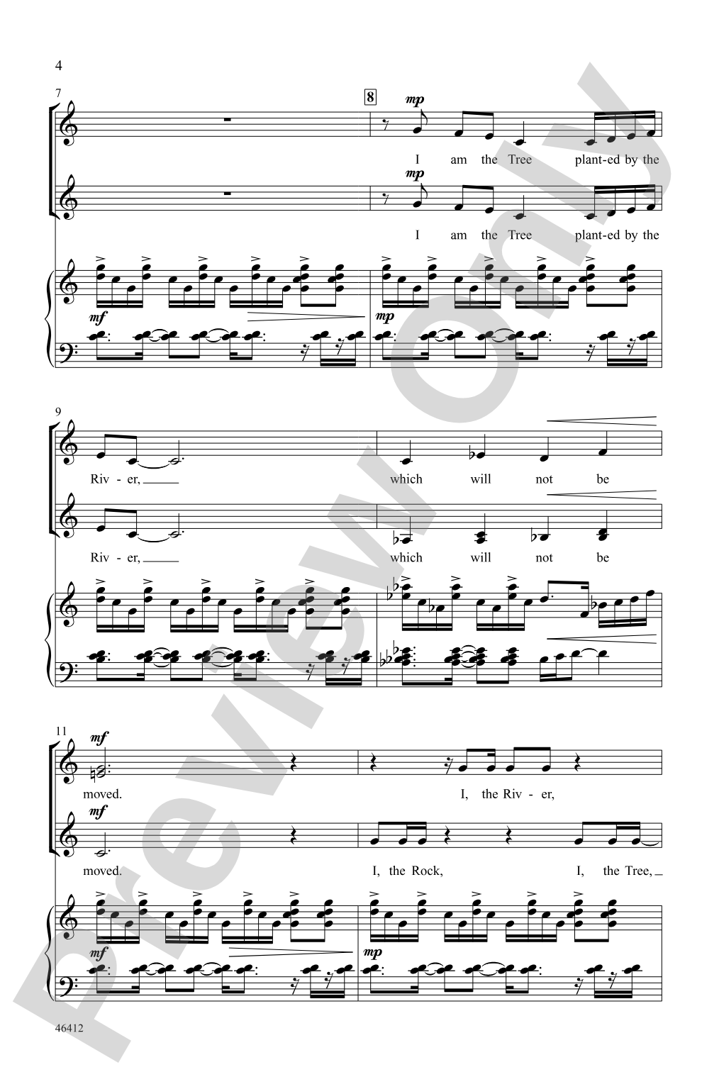 On the Pulse of Morning: SSAA Choral Octavo