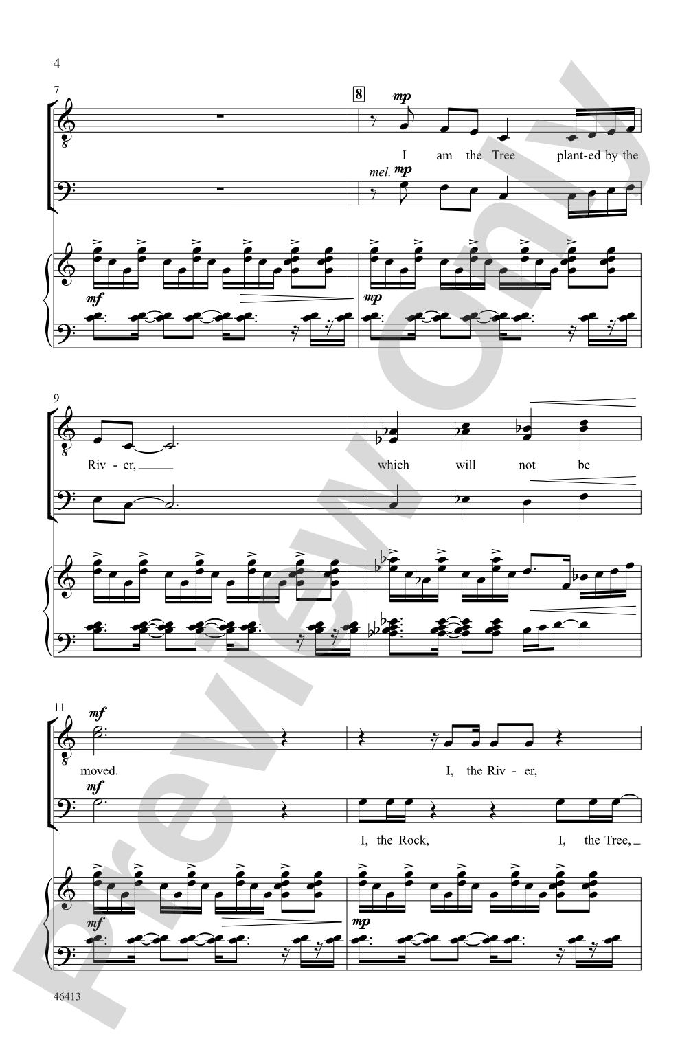 On the Pulse of Morning: TTBB Choral Octavo