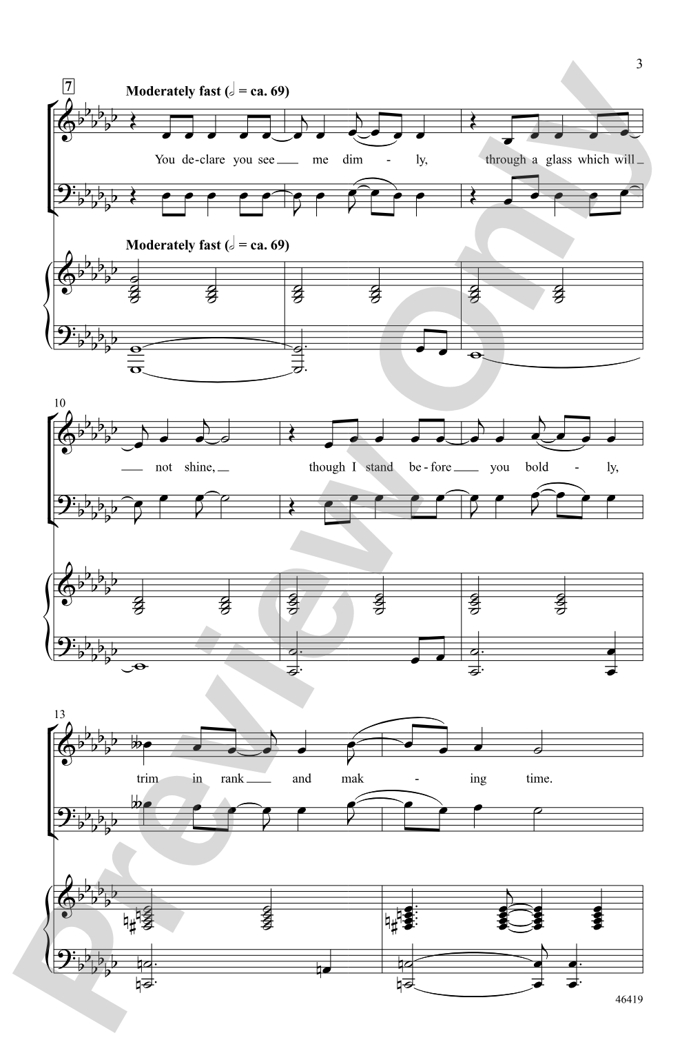 Equality: SATB Choral Octavo
