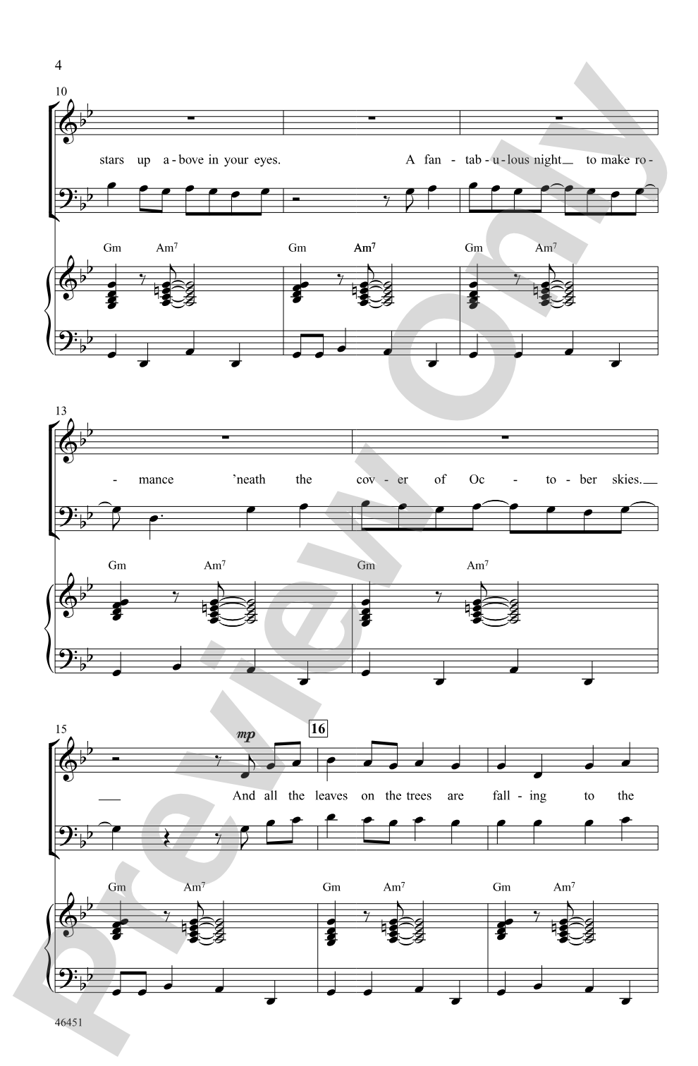 Moondance: SAB Choral Octavo