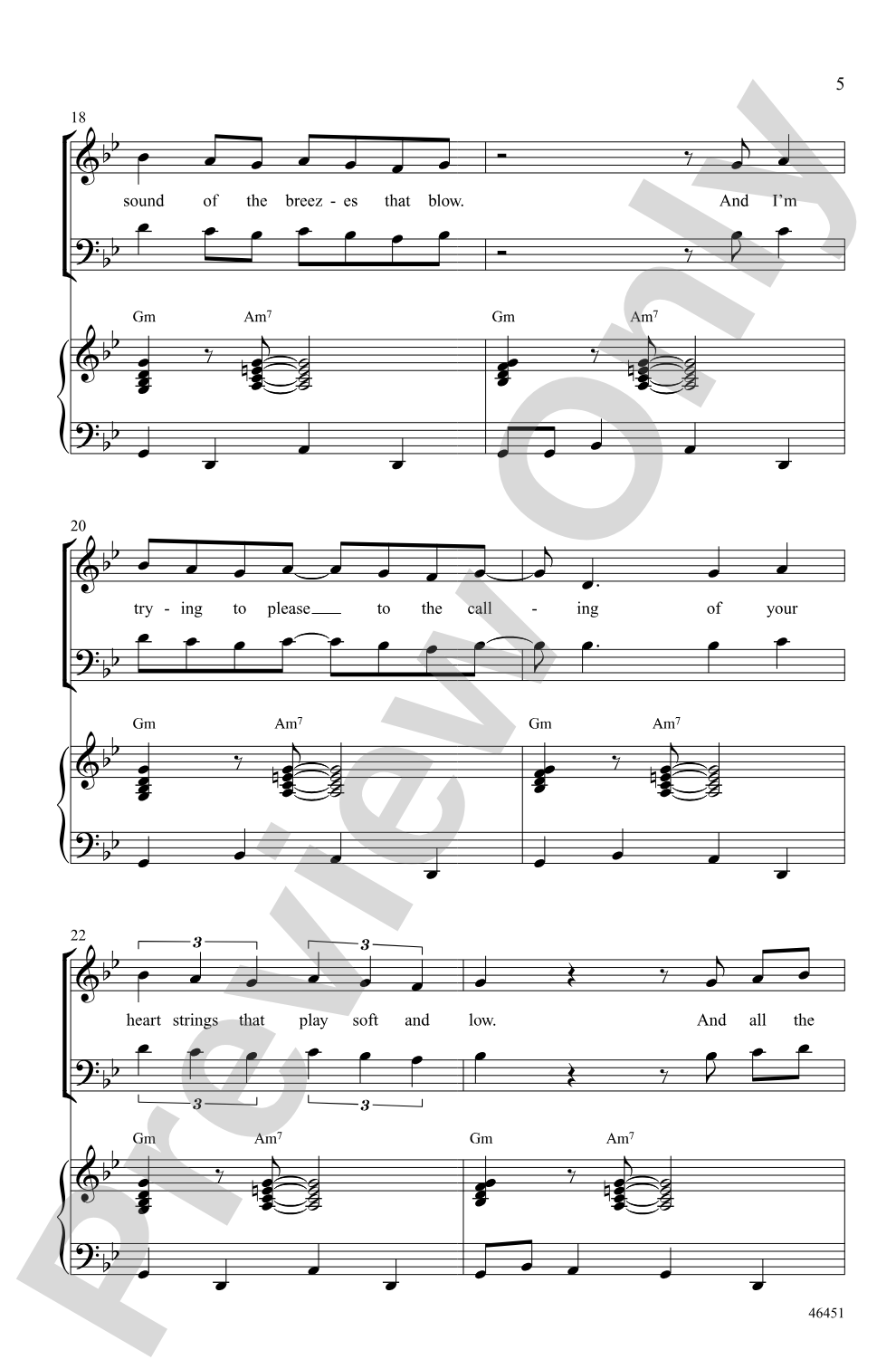 Moondance: SAB Choral Octavo