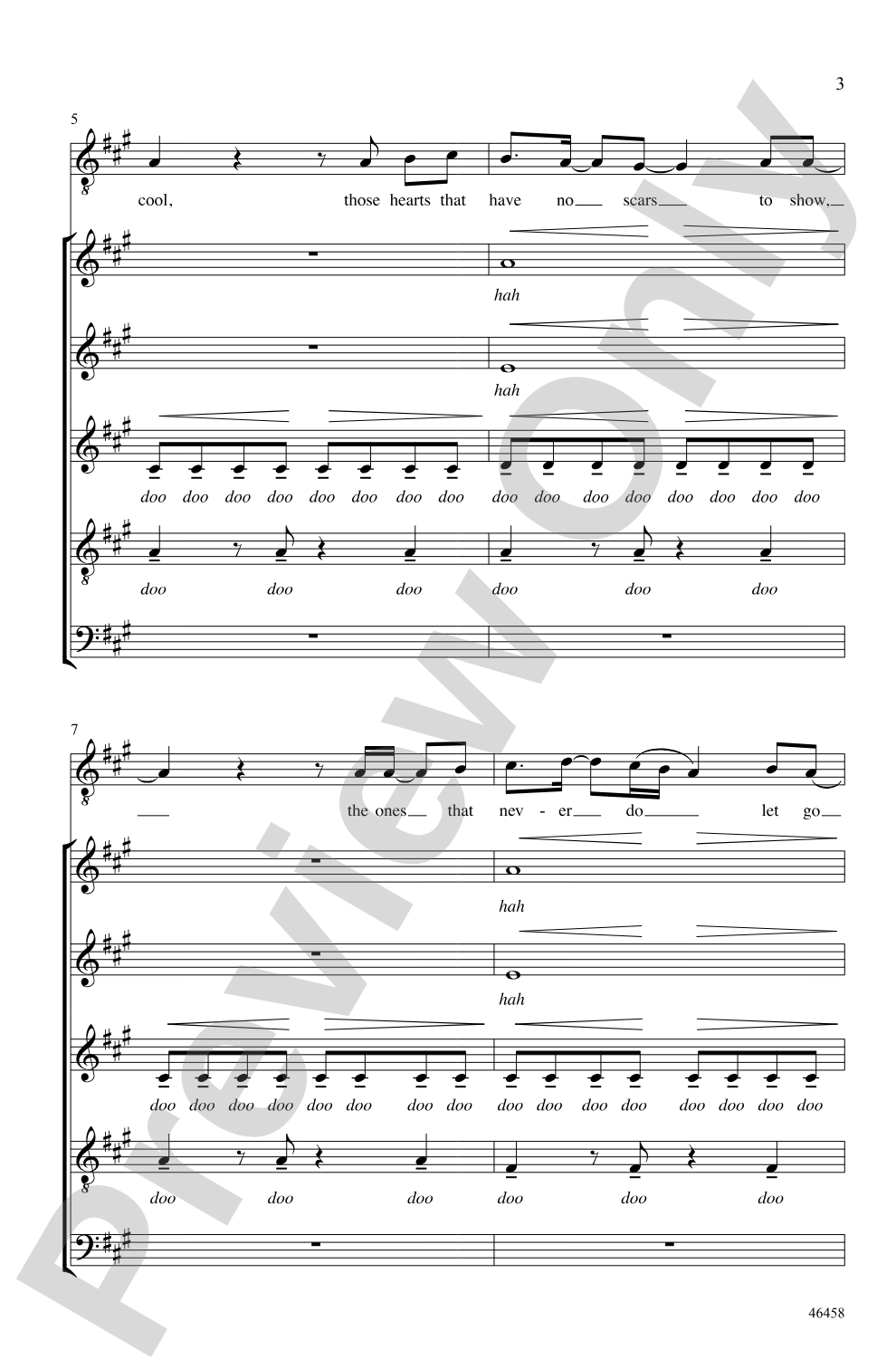 Standing Outside the Fire: SSATB, <i>a cappella</i> & Solo Choral Octavo