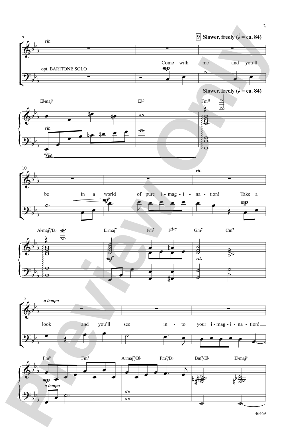 Pure Imagination: SATB Choral Octavo
