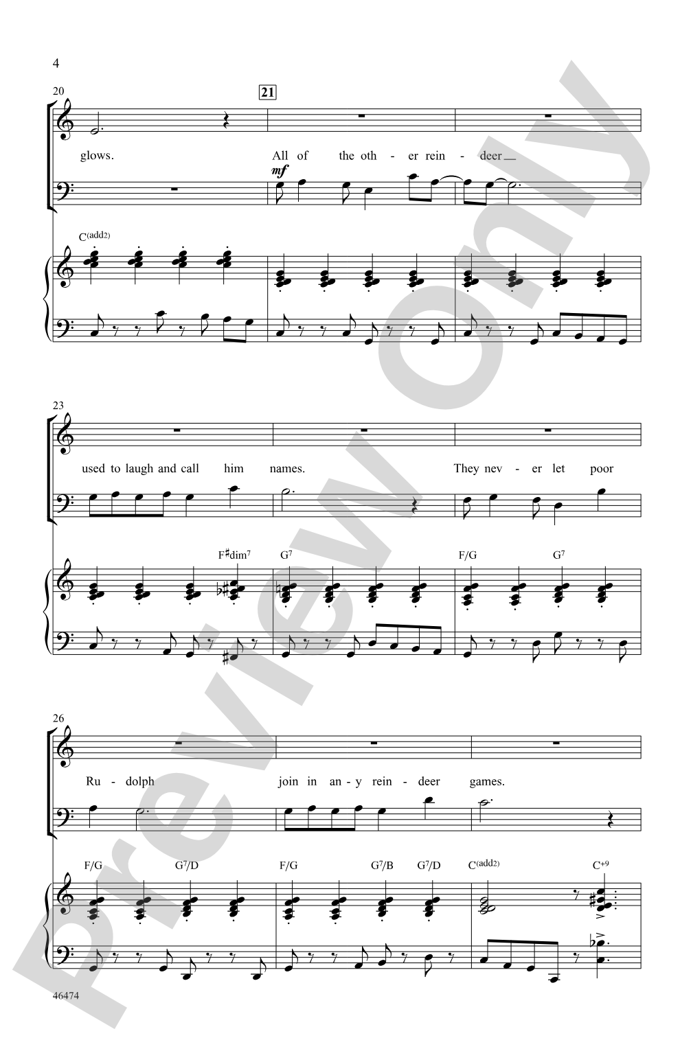 Rudolph, Frosty, and Suzy: SAB Choral Octavo