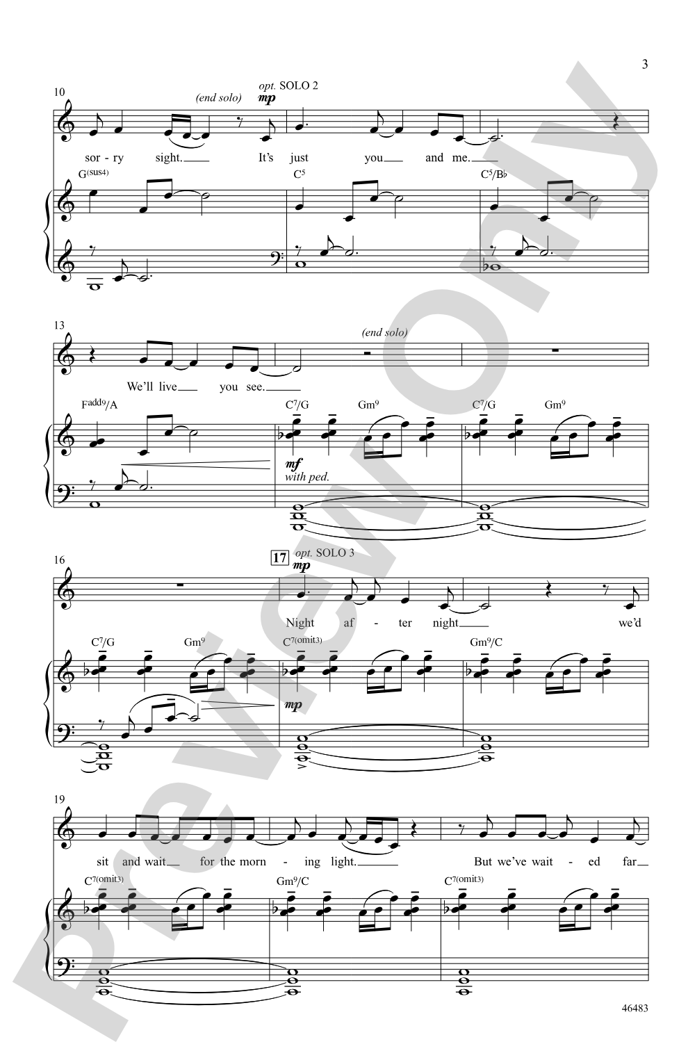 Light: SSA Choral Octavo