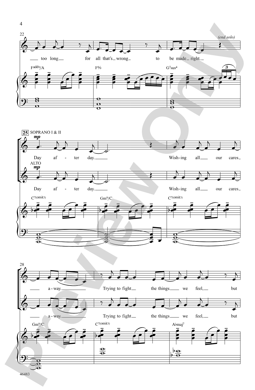 Light: SSA Choral Octavo