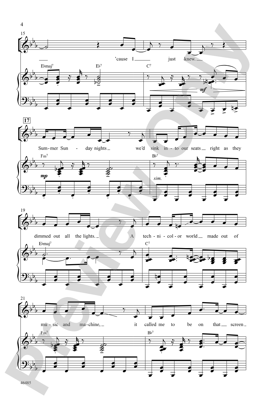 Another Day of Sun: SATB Choral Octavo