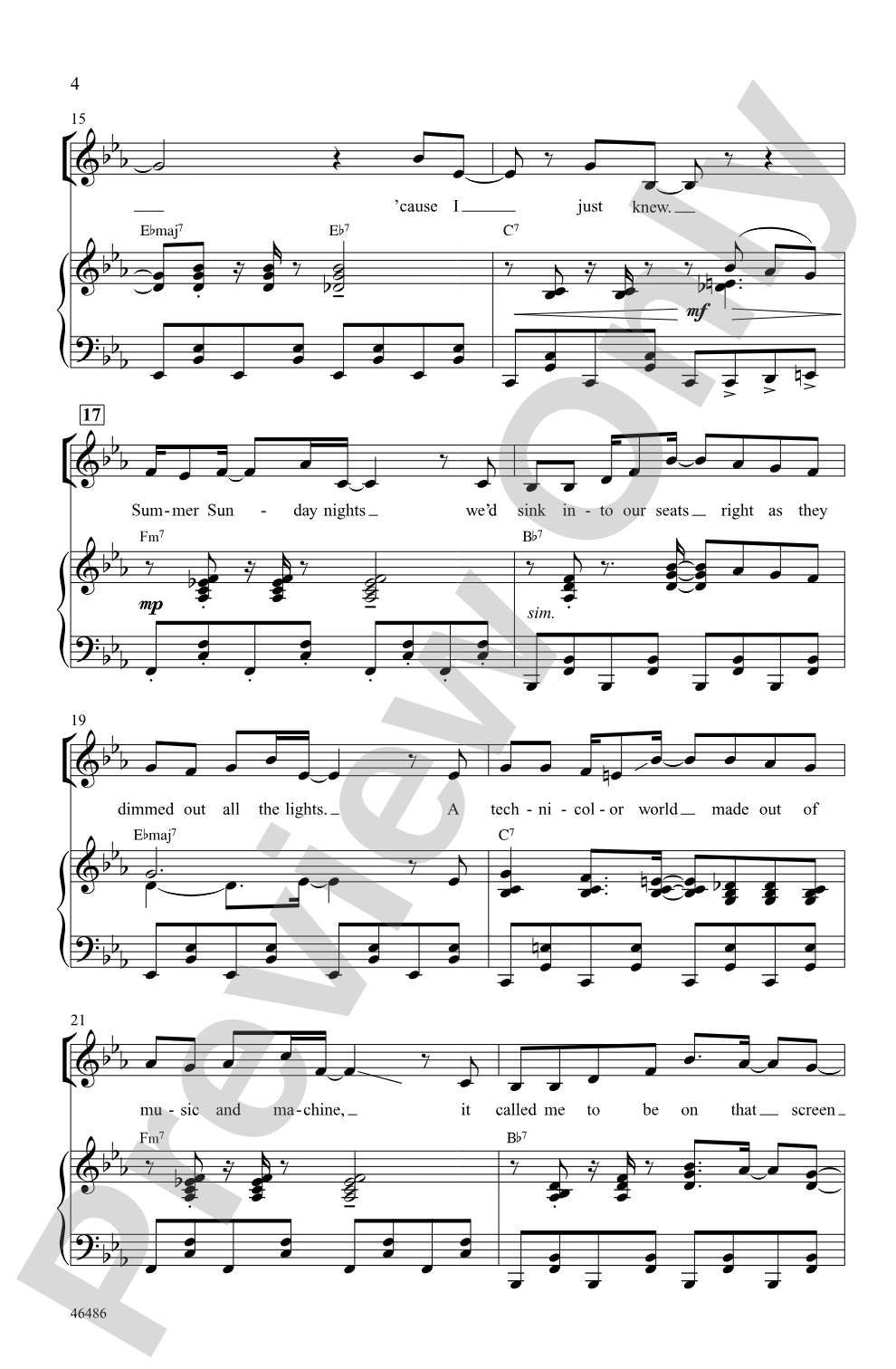 Another Day of Sun: SAB Choral Octavo