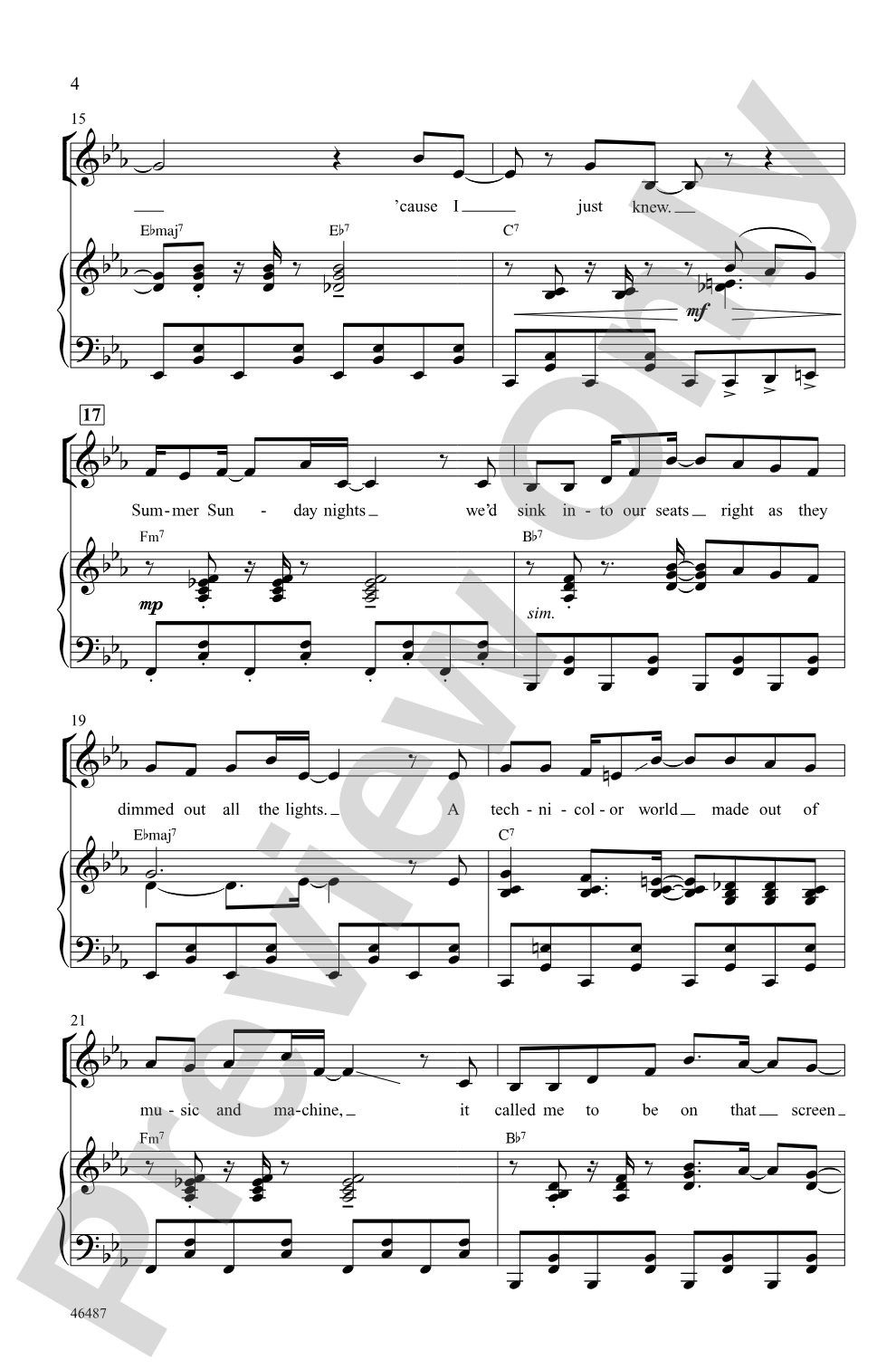 Another Day of Sun: SSA Choral Octavo