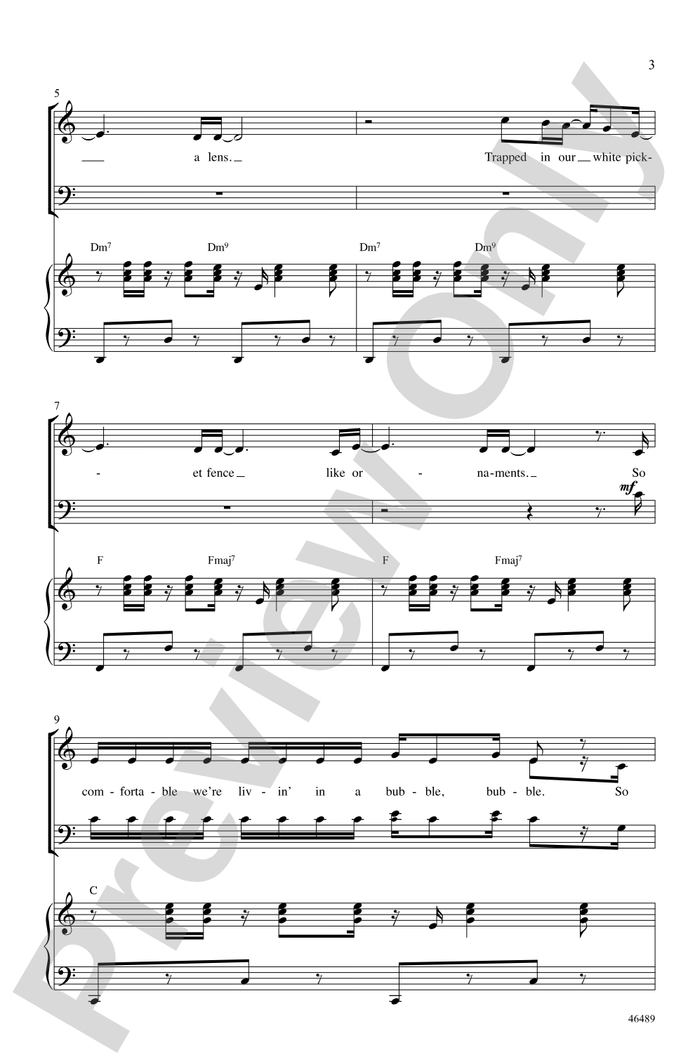 Chained to the Rhythm: SAB Choral Octavo