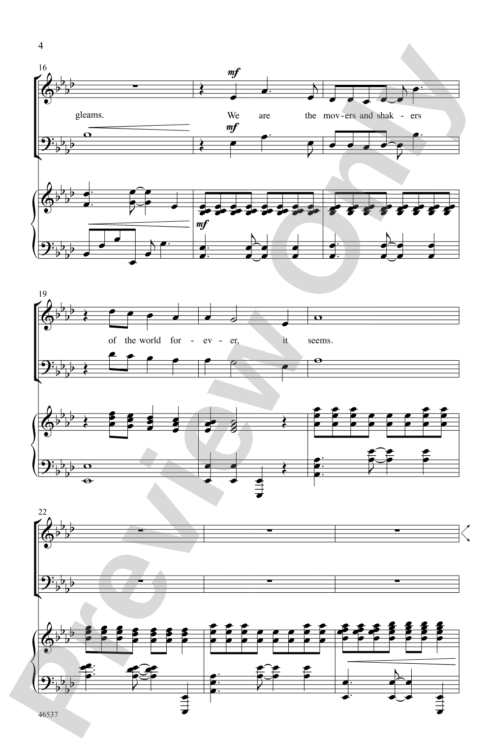 The Music-Makers: SAB Choral Octavo