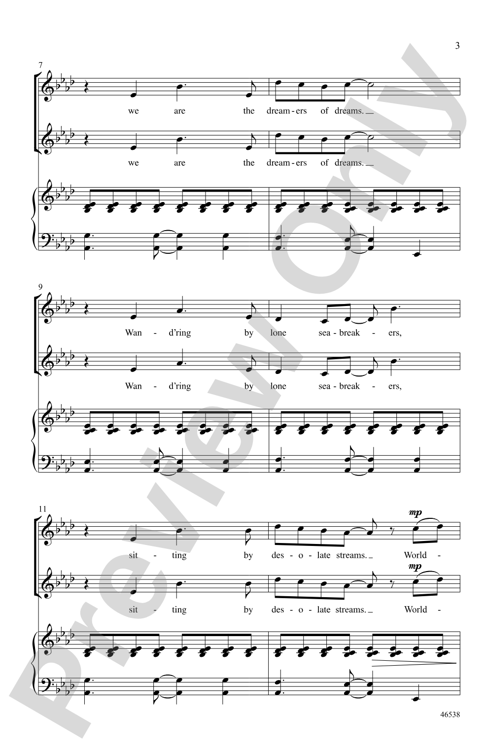 The Music-Makers: 2-Part Choral Octavo