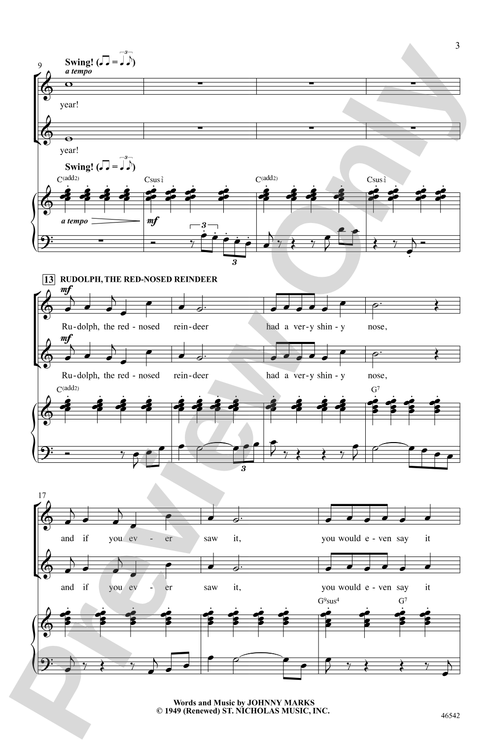 Rudolph, Frosty, and Suzy: 2-Part Choral Octavo