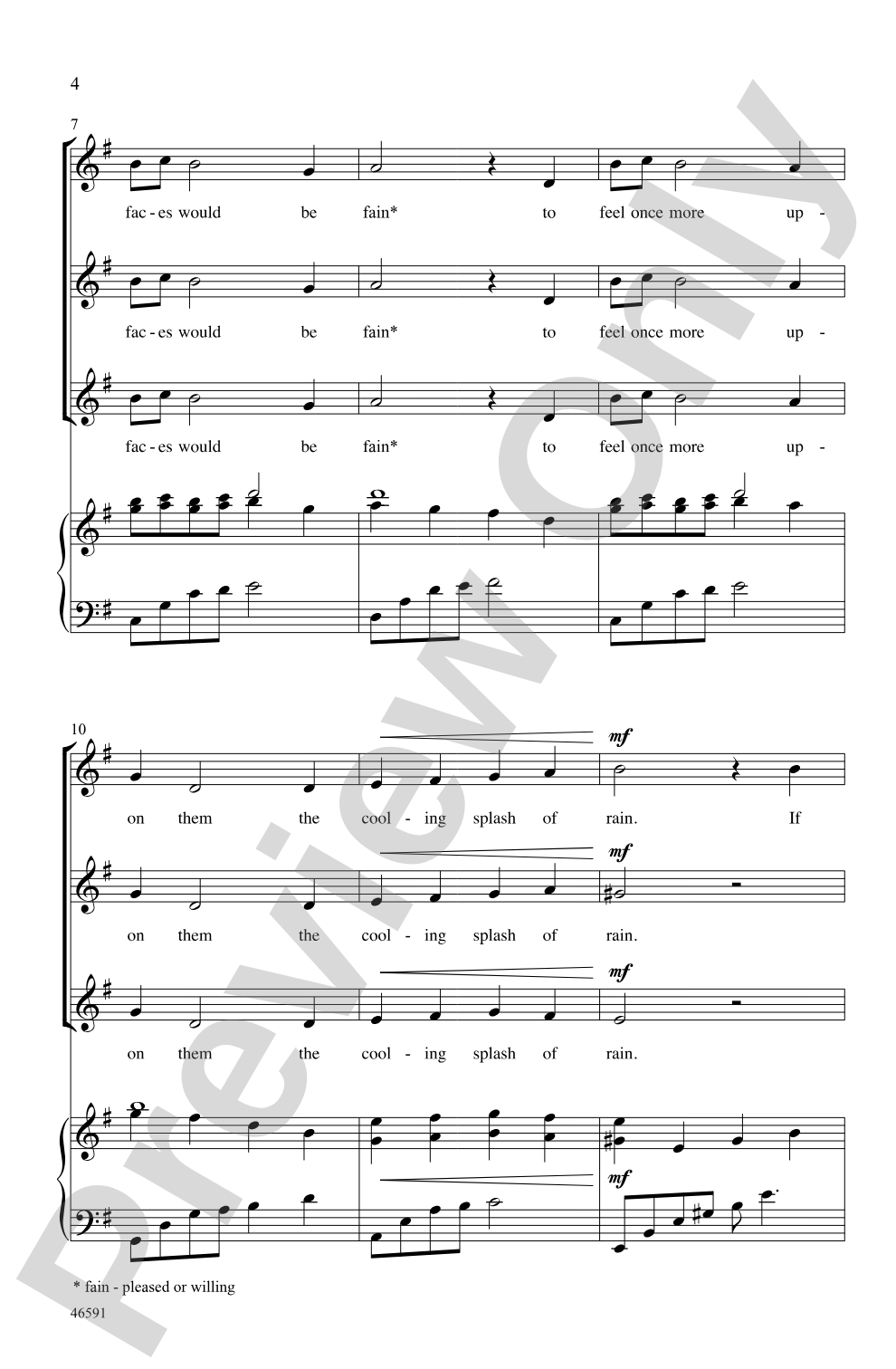 If All the Skies: SSA Choral Octavo