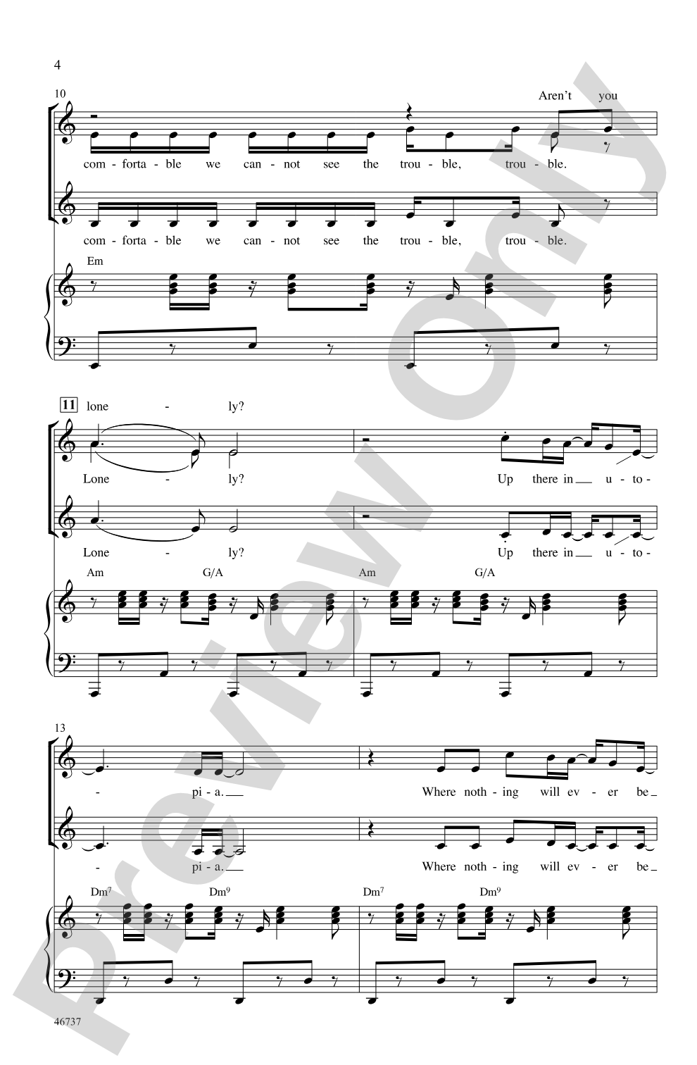 Chained to the Rhythm: SSA Choral Octavo