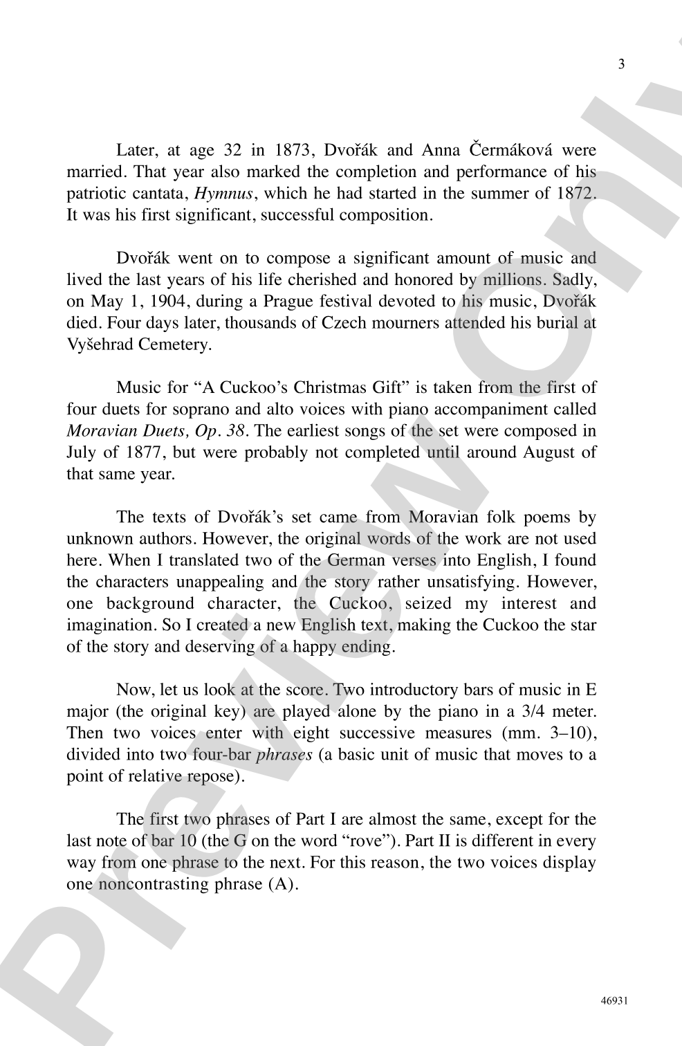 A Cuckoo's Christmas Gift: 2-Part Choral Octavo