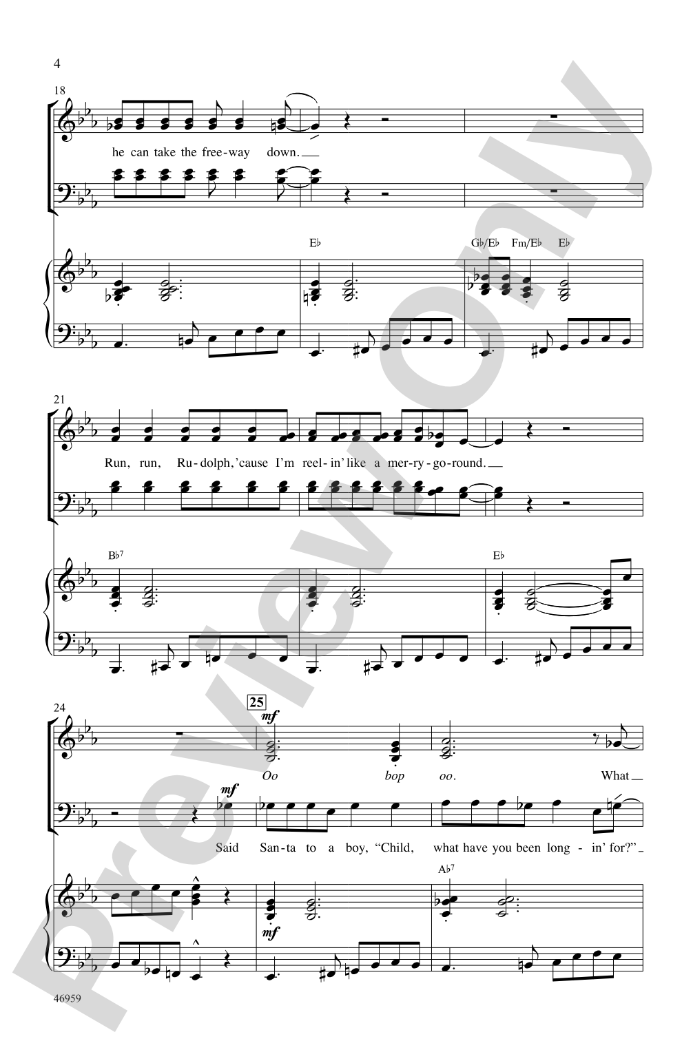 Run, Rudolph, Run: SATB Choral Octavo