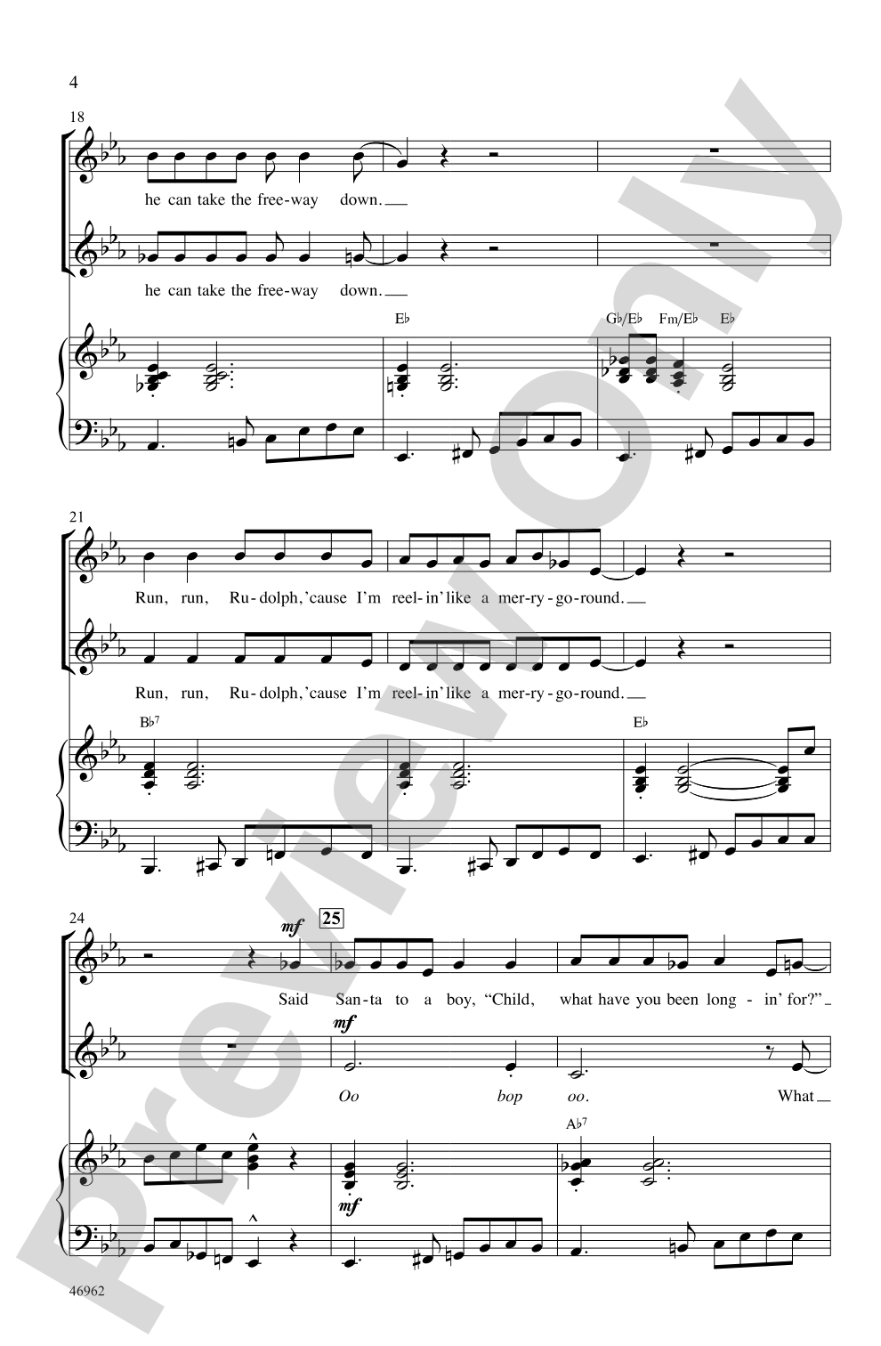 Run, Rudolph, Run: 2-Part Choral Octavo