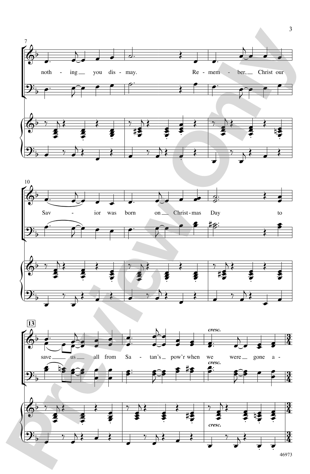 God Rest Ye Merry, Gentlemen: SATB Choral Octavo