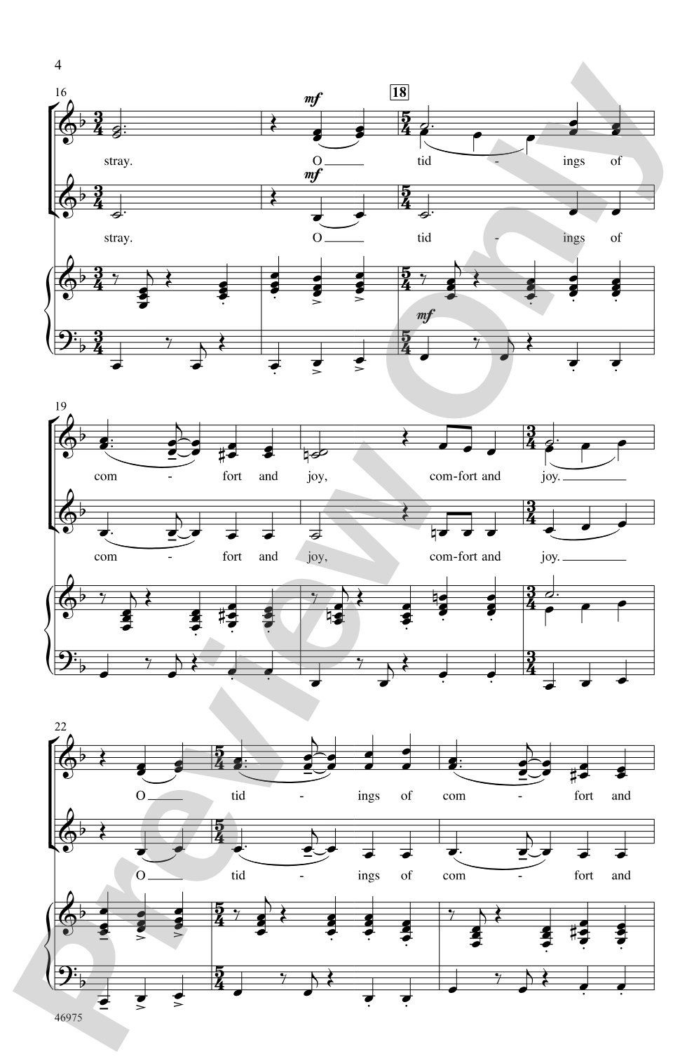 God Rest Ye Merry, Gentlemen: SSA Choral Octavo