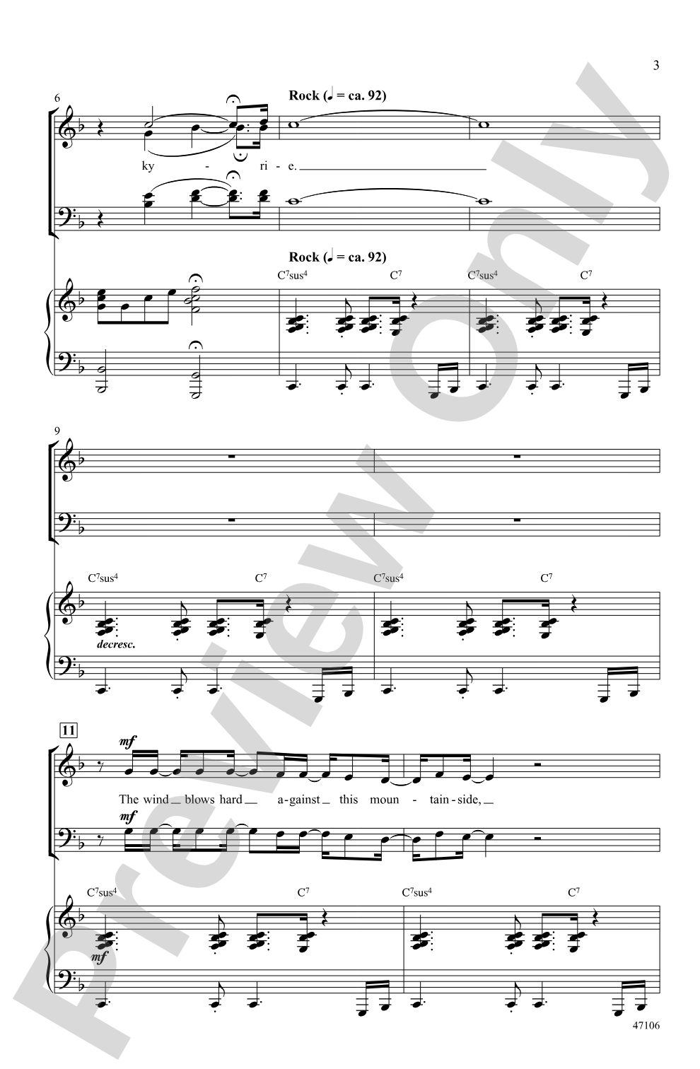Kyrie: SATB Choral Octavo