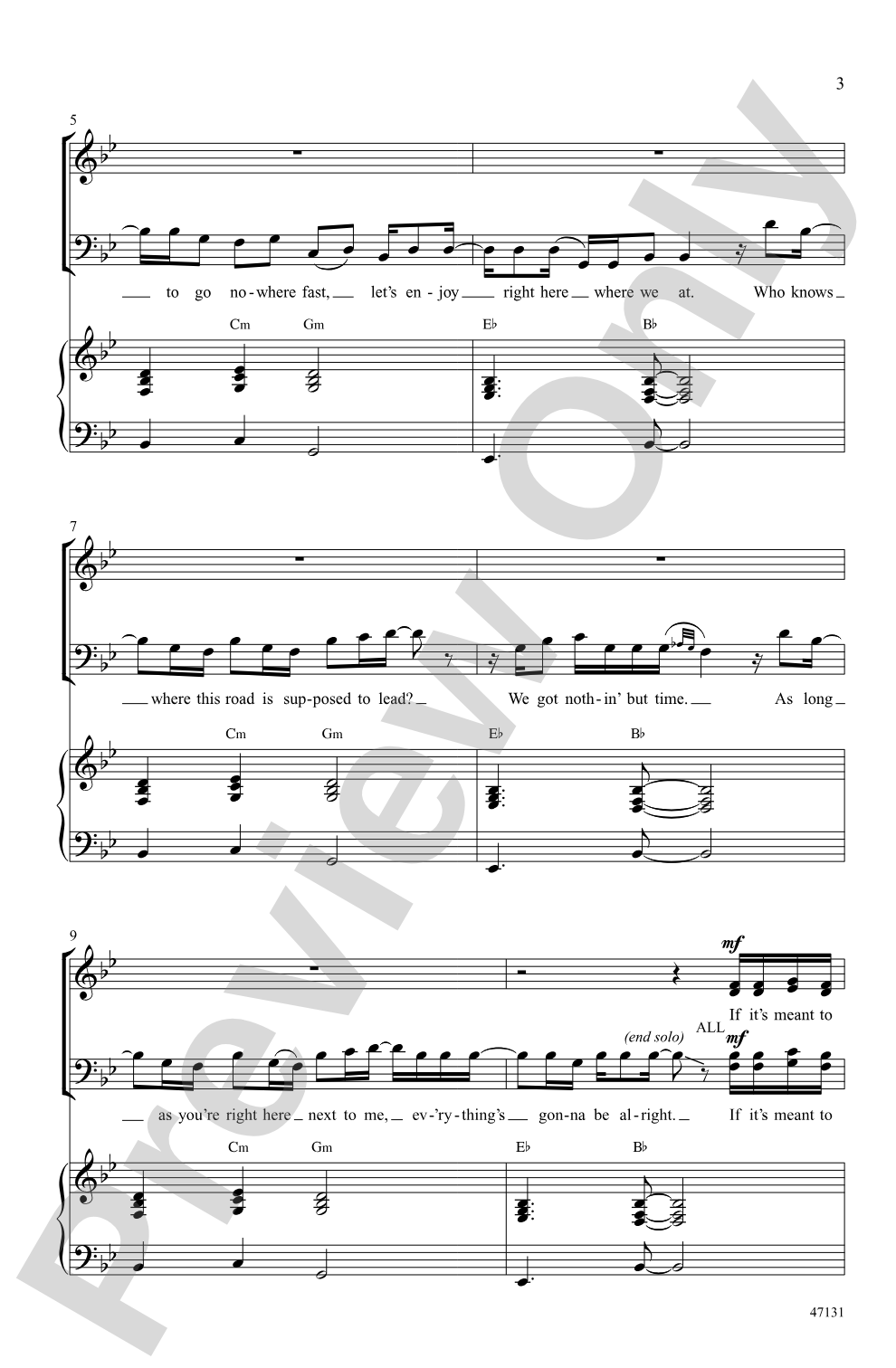 Meant to Be: SATB Choral Octavo