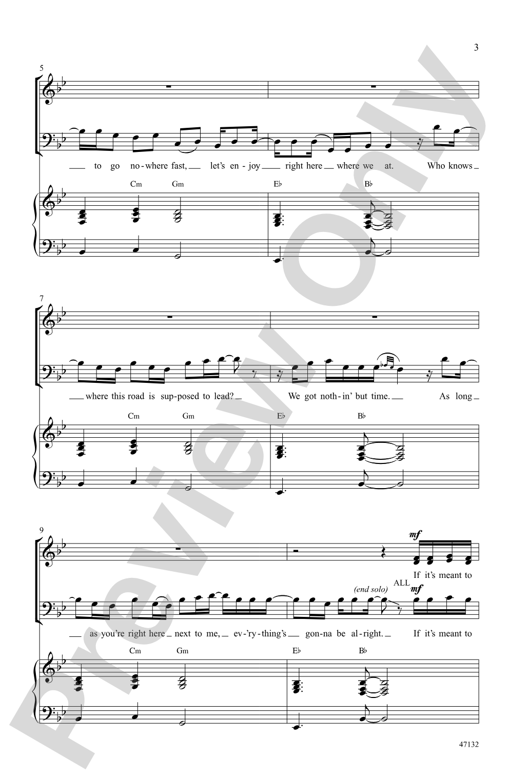 Meant to Be: SAB Choral Octavo