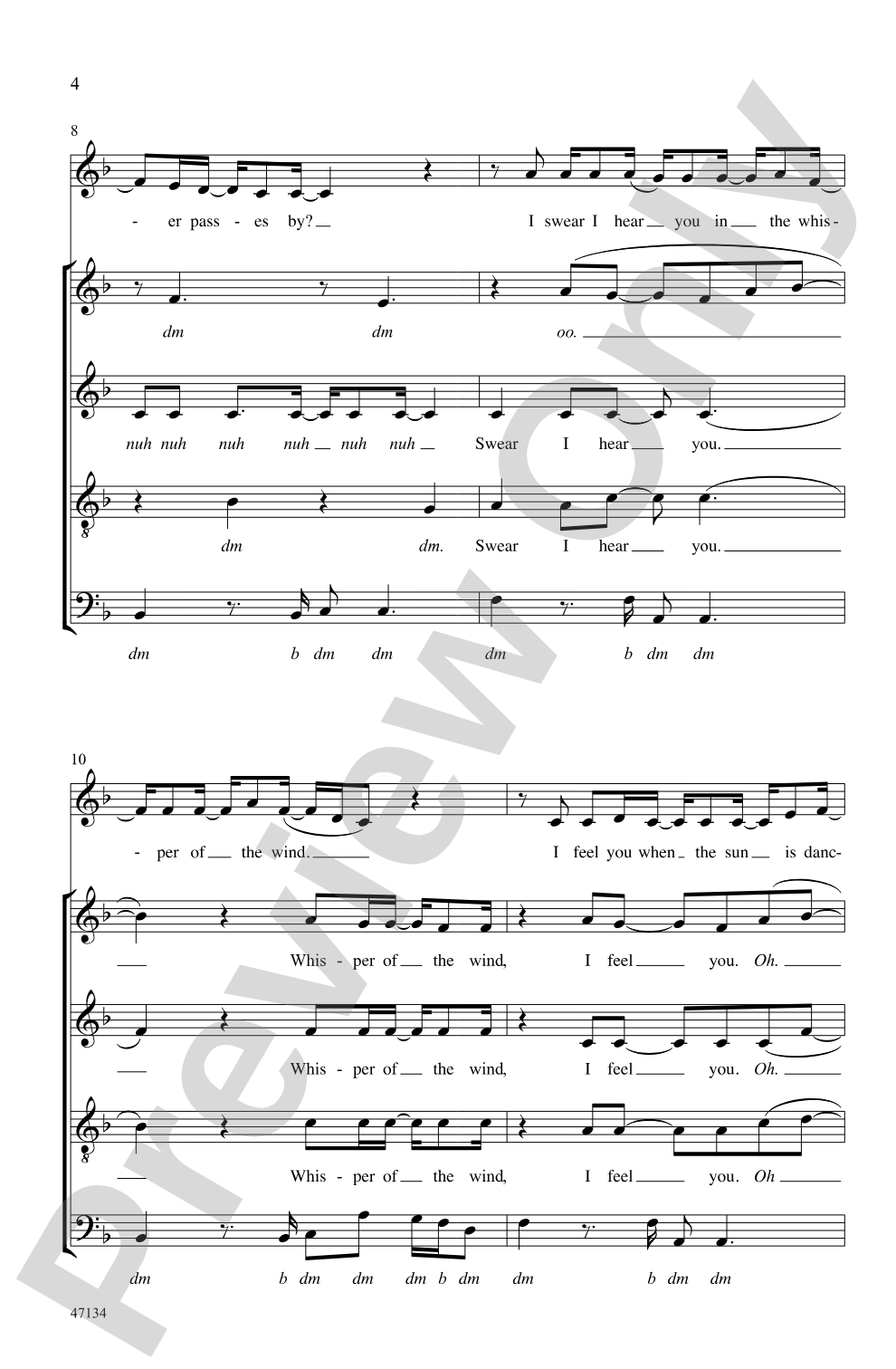 When I Think About Angels: SATB, <i>a cappella</i> Choral Octavo